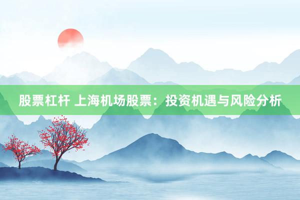 股票杠杆 上海机场股票：投资机遇与风险分析